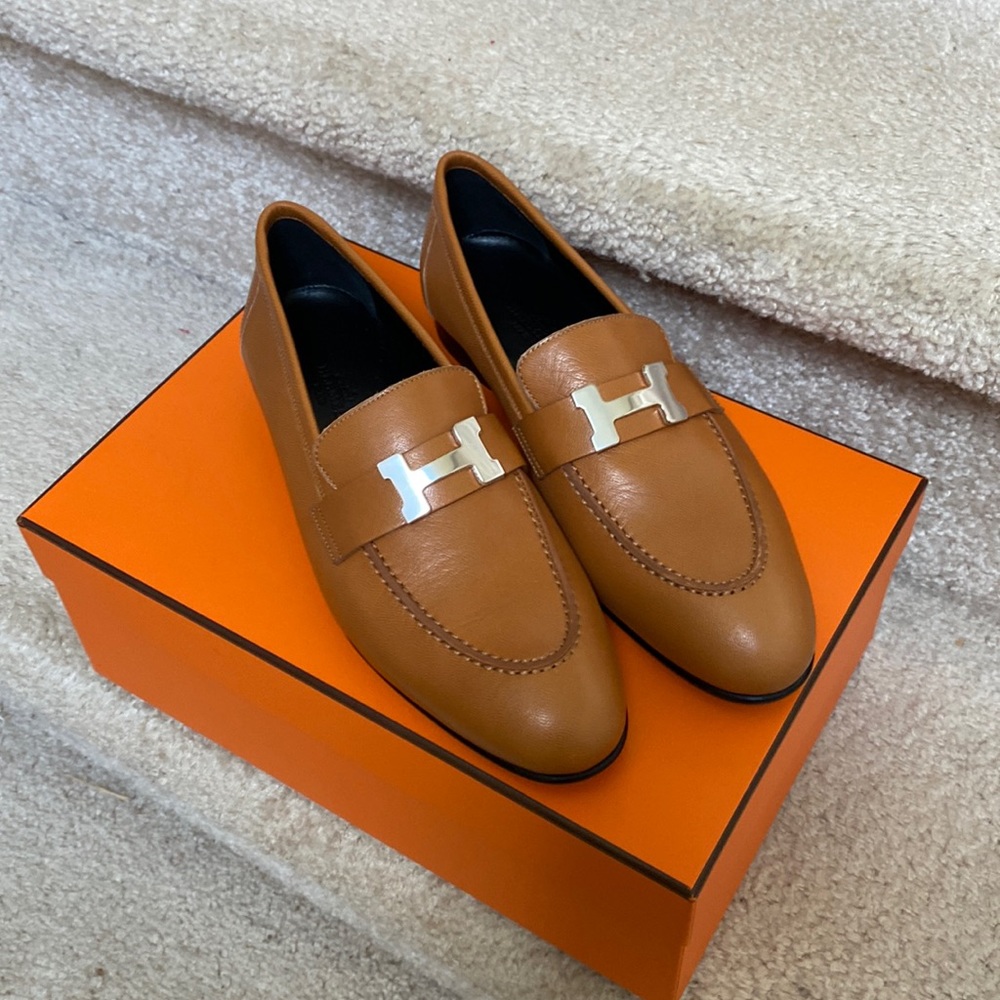 NWT Authentic Hermes Paris Loafers